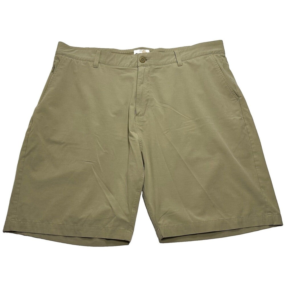 Men's Reyn Spooner Aloha 'Aina Chino Shorts 9" Size 38 Khaki